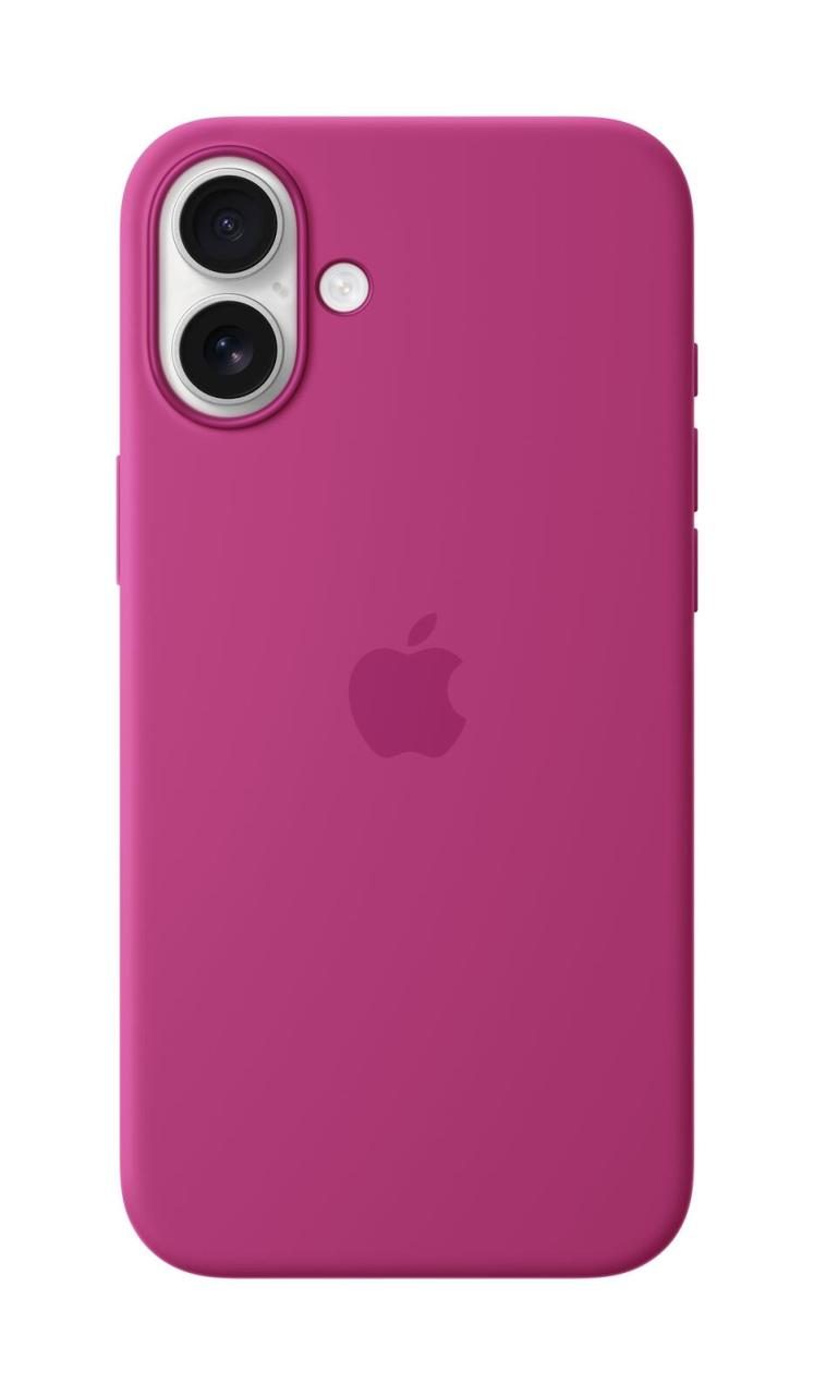 Apple Silikon Case iPhone 16 Plus mit MagSafe (fuchsia) von Apple