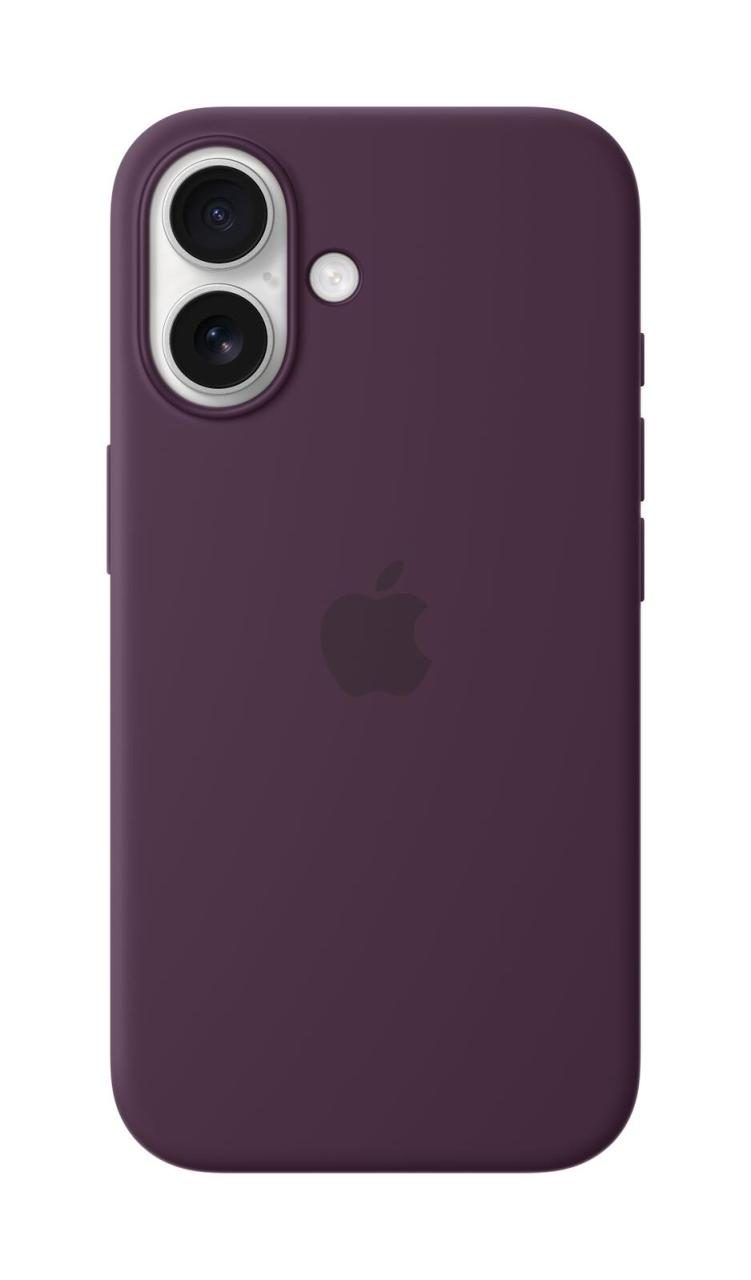 Apple Silikon Case iPhone 16 mit MagSafe (pflaume) von Apple