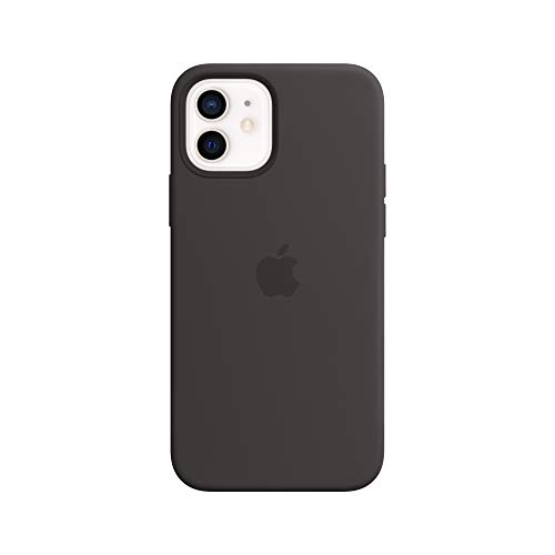 Apple Silikon Case mit MagSafe (für iPhone 12 | 12 Pro) - Schwarz - 6.1 Zoll von Apple