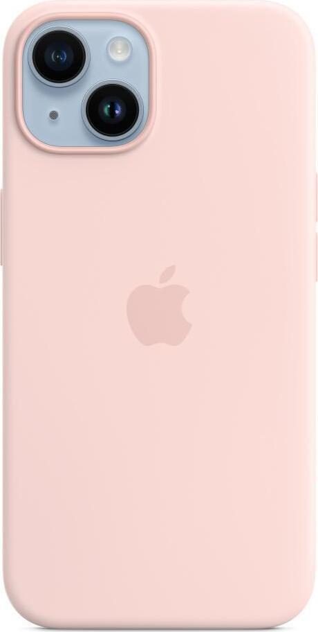 Apple Silikon Case mit MagSafe für Apple iPhone 14, Kalkrosa von Apple