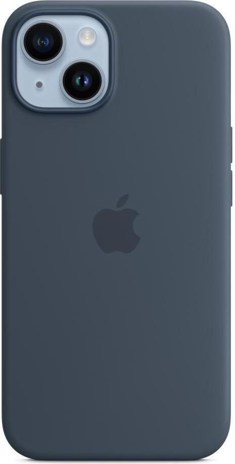 Apple Silikon Case mit MagSafe für Apple iPhone 14, Sturmblau von Apple