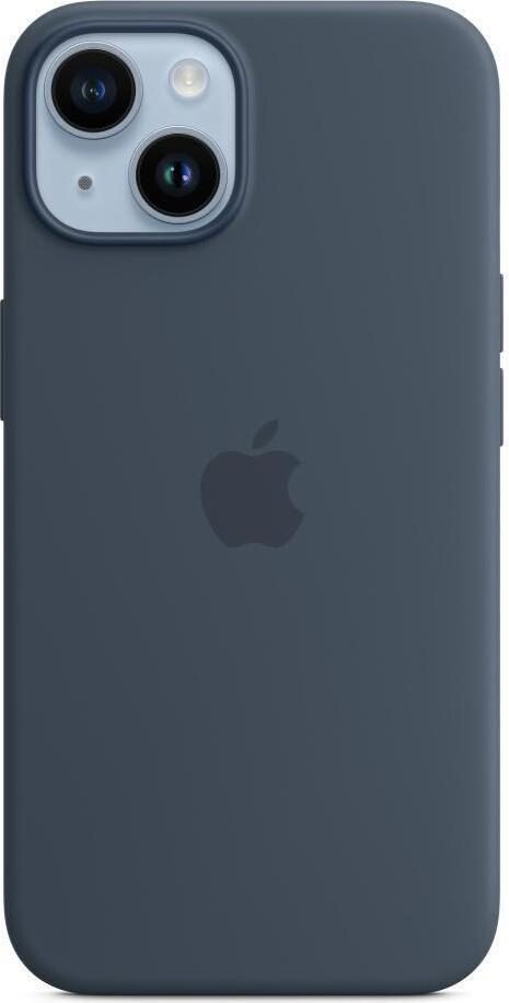 Apple Silikon Case mit MagSafe für Apple iPhone 14, Sturmblau Apple Silikon Case mit MagSafe für Apple iPhone 14, Sturmblau von Apple