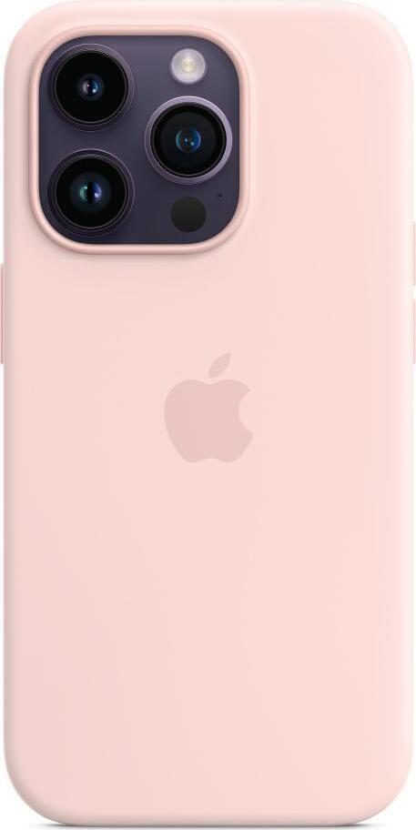 Apple Silikon Case mit MagSafe für Apple iPhone 14 Pro, Kalkrosa Apple Silikon Case mit MagSafe für Apple iPhone 14 Pro, Kalkrosa von Apple