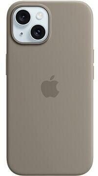Apple Silikon Case mit MagSafe für Apple iPhone 15 Plus, tonbraun von Apple