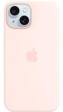 Apple Silikon Case mit MagSafe für Apple iPhone 15 Pro, hellrosa von Apple