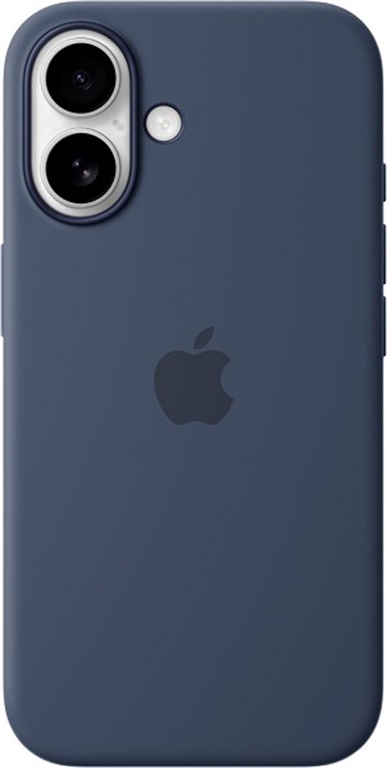 Apple Silikon Case mit MagSafe für iPhone 16 (denim) von Apple