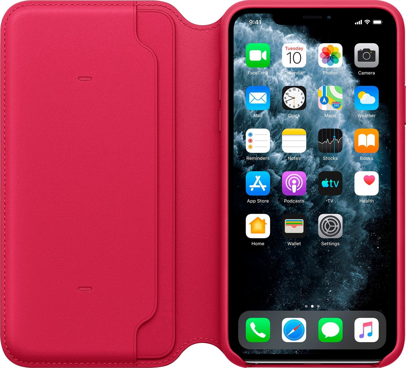 Apple Smartphone-Hülle iPhone 11 Pro Max Leather Folio von Apple