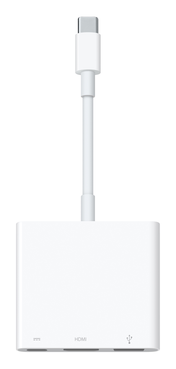 Apple USB-C Digital AV Multiport Adapter MW5M3ZM/A Apple USB-C Digital AV Multiport Adapter MW5M3ZM/A von Apple