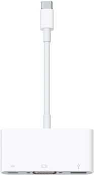 Apple USB-C VGA Multiport Adapter - VGA-Adapter - USB Typ C (M) bis HD-15, USB Type A, USB Typ C (W) - für MacBook von Apple