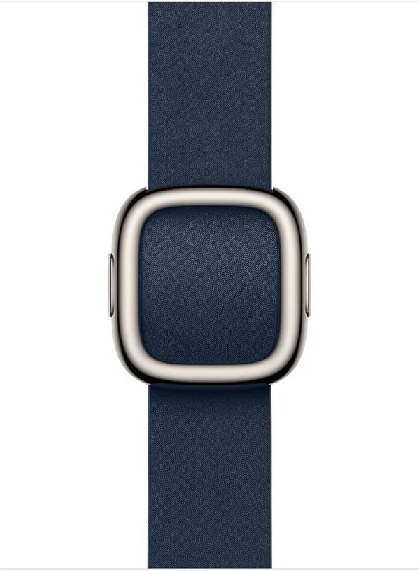 Apple - Uhrarmband für Smartwatch - 42mm - Größe M - Deep Blue (MXW13ZM/A) von Apple