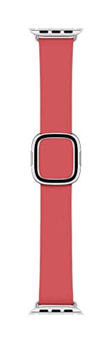 Apple Watch (40mm) Modernes Lederarmband, Pfingstrosenpink - Large von Apple