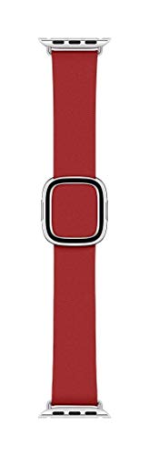 Apple Watch (40mm) Modernes Lederarmband, Rubinrot (PRODUCT)RED - Large von Apple
