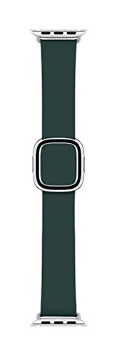 Apple Watch (40mm) Modernes Lederarmband, waldgrün - Large von Apple