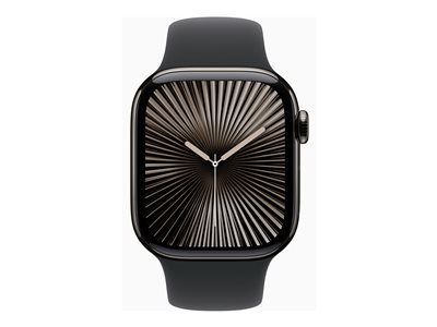 Apple Watch 10 Cell. 42mm Slate Titanium (Black Sport)M/L von Apple