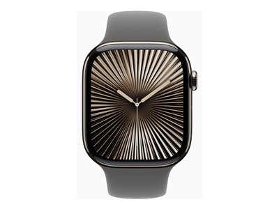 Apple Watch 10 Cell. 46mm Natural Titanium (Stone Grey) M/L von Apple