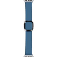Apple Watch 40mm Modernes Lederarmband Cape Cod Blau medium von Apple