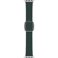 Apple Watch 40mm Modernes Lederarmband Waldgrün medium von Apple
