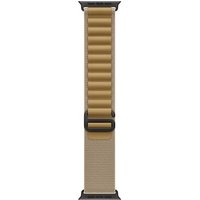 Apple Watch Alpine Loop Armband für Watch Ultra 49mm Mandel / Titan schwarz (S) von Apple