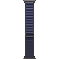 Apple Watch Alpine Loop Armband für Watch Ultra 49mm Marine / Titan schwarz (M) von Apple
