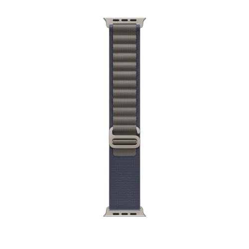 Apple Watch Band - Alpine Loop - 49 mm - Blau - Large von Apple