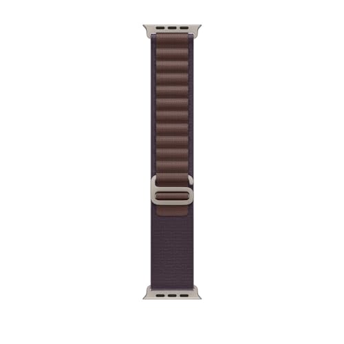 Apple Watch Band - Alpine Loop - 49 mm - Indigo - Medium von Apple