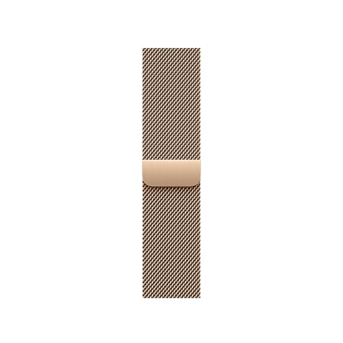 Apple Watch Band - Milanaise Armband - 42 mm - Gold - One Size (passt den meisten Handgelenken) von Apple