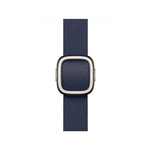 Apple Watch Band - Modernes Lederarmband - 42 mm - Tiefblau - Large von Apple