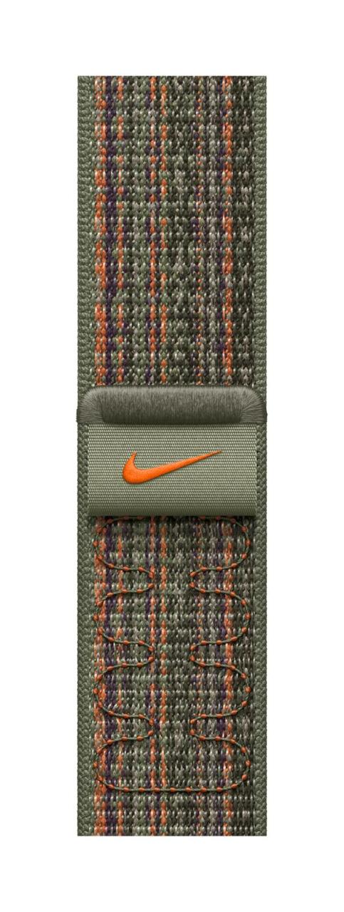 Apple Watch Nike Sport Loop grün/orange von Apple