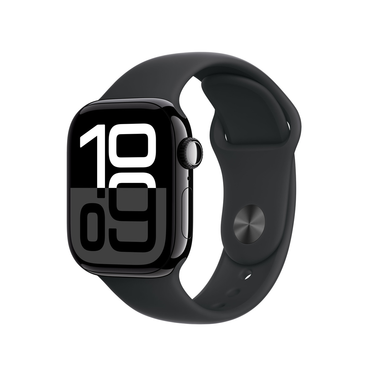 Apple Watch S10 Diamantschwarz Aluminium Sport Band Schwarz- S/M GPS + Cellular 42mm MWX63QF/A 2024 Apple Watch S10 Diamantschwarz Aluminium Sport Band Schwarz- S/M GPS + Cellular 42mm MWX63QF/A 2024 von Apple