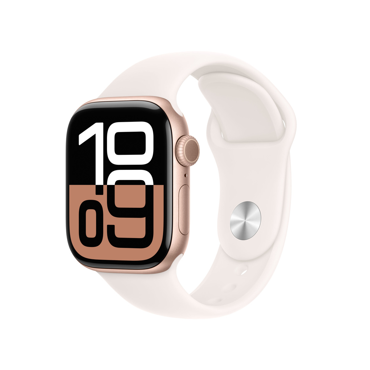 Apple Watch S10 GPS 46mm Roségold Aluminium Sport Band Blassrosa M/L GPS 46mm MWWU3QF/A 2024 Apple Watch S10 GPS 46mm Roségold Aluminium Sport Band Blassrosa M/L GPS 46mm MWWU3QF/A 2024 von Apple