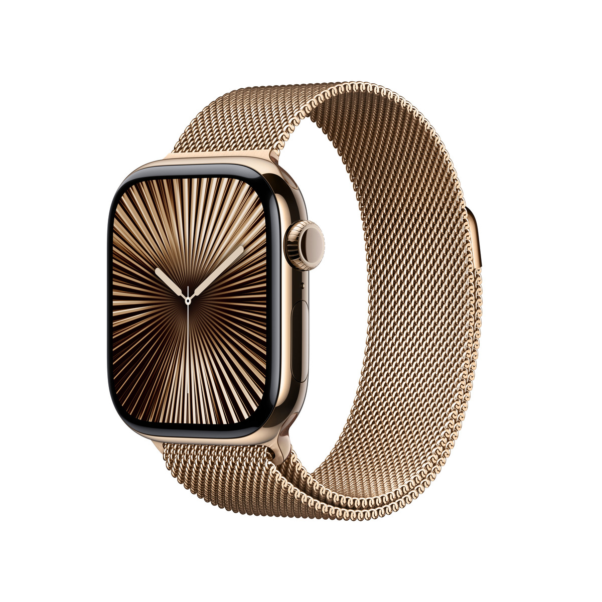 Apple Watch S10 Gold Titanium Milanese Loop Gold GPS + Cellular 42mm MX083QF/A 2024 Apple Watch S10 Gold Titanium Milanese Loop Gold GPS + Cellular 42mm MX083QF/A 2024 von Apple