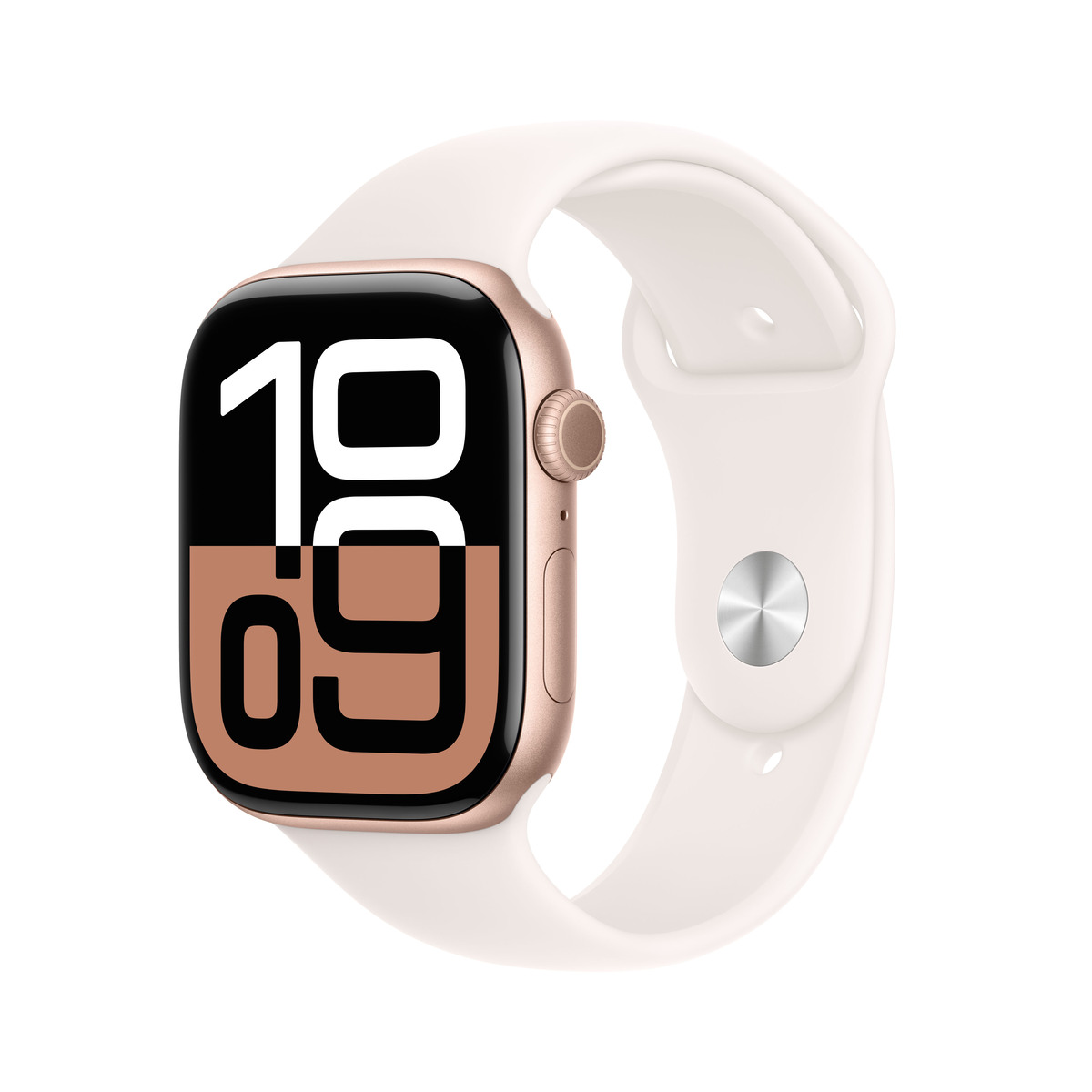 Apple Watch S10 Roségold Aluminium Sport Band Blassrosa- M/L GPS + Cellular 46mm MWY73QF/A 2024 Apple Watch S10 Roségold Aluminium Sport Band Blassrosa- M/L GPS + Cellular 46mm MWY73QF/A 2024 von Apple