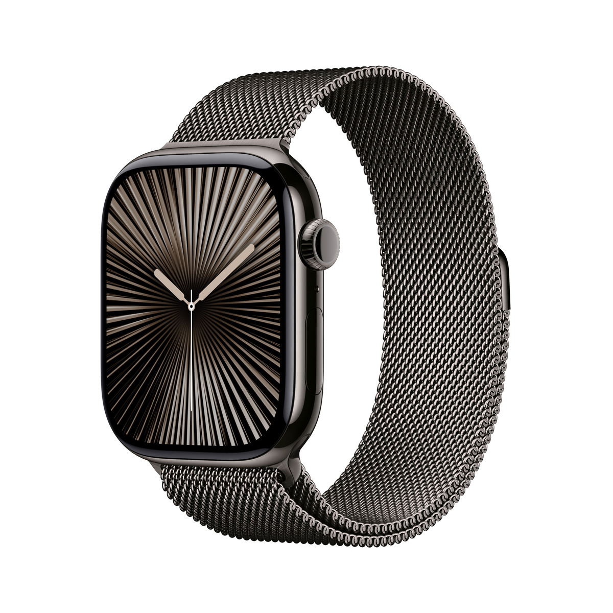 Apple Watch S10 Schiefer Titanium Milanese Loop Schiefer - M/L GPS + Cellular 46mm MWYW3QF/A 2024 Apple Watch S10 Schiefer Titanium Milanese Loop Schiefer - M/L GPS + Cellular 46mm MWYW3QF/A 2024 von Apple