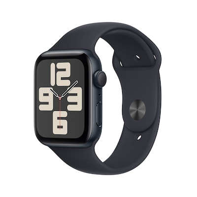 Apple Watch SE (2. Gen) GPS 44mm Alu Mitternacht Sportarmband Mitternacht - M/L von Apple