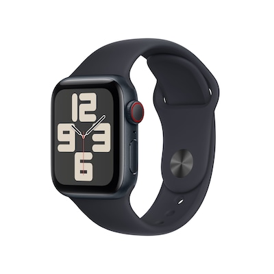 Apple Watch SE (2. Gen) LTE 40mm Alu Mitternacht Sportarmband Mitternacht - M/L von Apple