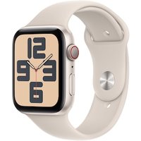 Apple Watch SE (2. Gen) LTE 44mm Alu Polarstern Sportarmband Polarstern - S/M von Apple