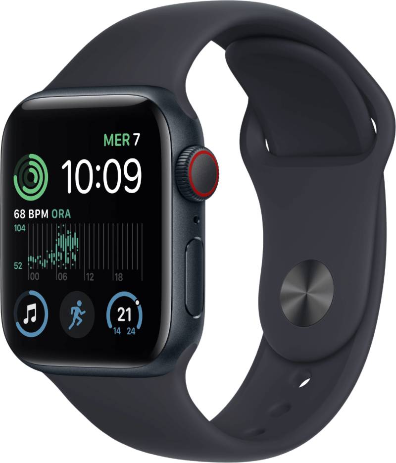 Apple Watch SE (2022) GPS + Cellular, Aluminium Case and Sport Band, 40mm von Apple