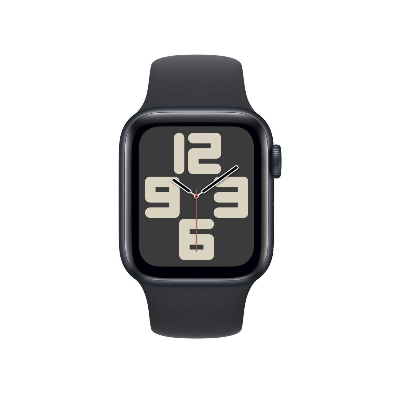 Apple Watch SE (GPS) 40mm Aluminiumgehäuse mitternacht, Sportband mitternacht... von Apple