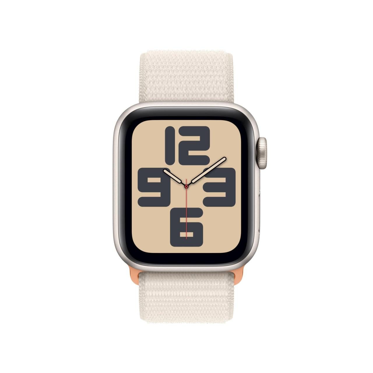 Apple Watch SE (GPS) 44mm Aluminiumgehäuse polarstern, Sport Loop polarstern von Apple