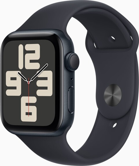 Apple Watch SE 2022 44mm GPS Sportarmband mitternacht Aluminiumgehäuse mitternacht Apple Watch SE 2022 44mm GPS Sportarmband mitternacht Aluminiumgehäuse mitternacht von Apple
