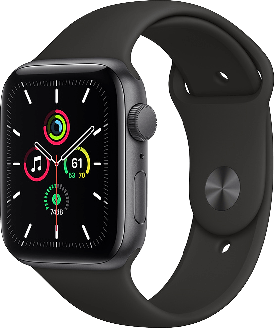 Apple Watch SE GPS, Aluminiumgehäuse, 44 mm von Apple