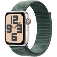 Apple Watch SE GPS + Cellular 44mm Alu Polarstern Sport Loop Armband Seegrün von Apple