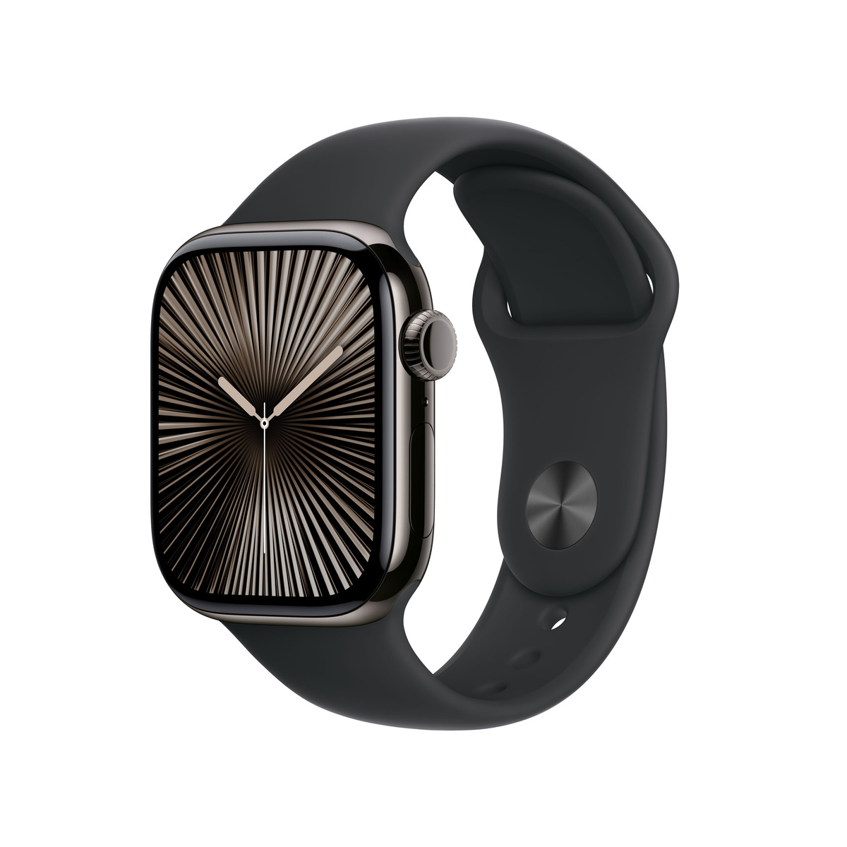 Apple Watch S10 Schiefer Titanium Sport Band Schwarz - M/L GPS + Cellular 42mm MWXH3QF/A 2024 Apple Watch S10 Schiefer Titanium Sport Band Schwarz - M/L GPS + Cellular 42mm MWXH3QF/A 2024 von Apple