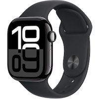 Apple Watch Series 10 GPS 42mm Aluminium Diamantschwarz Sportarmband schwarz - S/M Apple Watch Series 10 GPS 42mm Aluminium Diamantschwarz Sportarmband schwarz - S/M von Apple