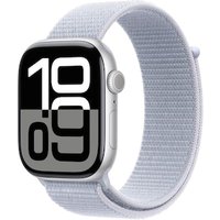 Apple Watch Series 10 GPS 46mm Aluminium Silber Sport Loop Blue Cloud Apple Watch Series 10 GPS 46mm Aluminium Silber Sport Loop Blue Cloud von Apple