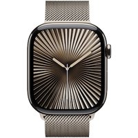 Apple Watch Series 10 LTE 46mm Natural Titangehäuse mit Natural Milanese Loop - S/M Apple Watch Series 10 LTE 46mm Natural Titangehäuse mit Natural Milanese Loop - S/M von Apple