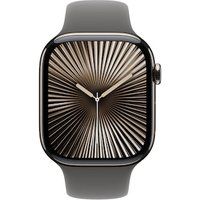 Apple Watch Series 10 LTE 46mm Natural Titangehäuse mit Stone Grey Sportarmband - S/M Apple Watch Series 10 LTE 46mm Natural Titangehäuse mit Stone Grey Sportarmband - S/M von Apple