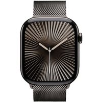 Apple Watch Series 10 LTE 46mm Slate Titangehäuse mit Slate Milanese Loop S/M Apple Watch Series 10 LTE 46mm Slate Titangehäuse mit Slate Milanese Loop S/M von Apple