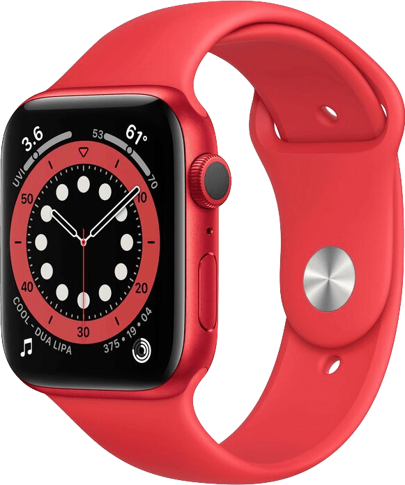 Apple Watch Series 6 GPS, Aluminiumgehäuse, 44 mm von Apple