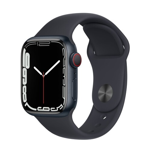 Apple Watch Series 7 41mm GPS Aluminiumgehäuse mitternacht Sportarmband mitternacht von Apple